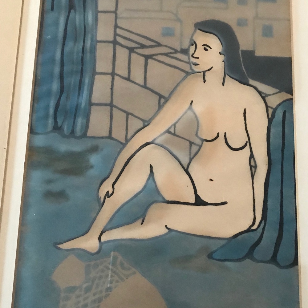 Iris Cohen Painting - Bathsheba